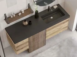 Mobile per il bagno Legnobagno L02 con forte sconto