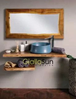 Mobile per il bagno Outlet etnico Top bagno legno massello a prezzi convenienti