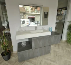 Mobile per il bagno Scavolini bathrooms Concrete con forte sconto