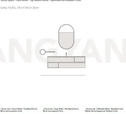 Mobile per la sala da bagno Ardeco Ardeco yang 5 a prezzo Outlet