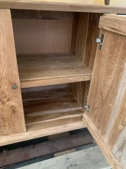 Mobile per la sala da bagno Outlet etnico Mobile bagno vintage in teak a prezzo Outlet