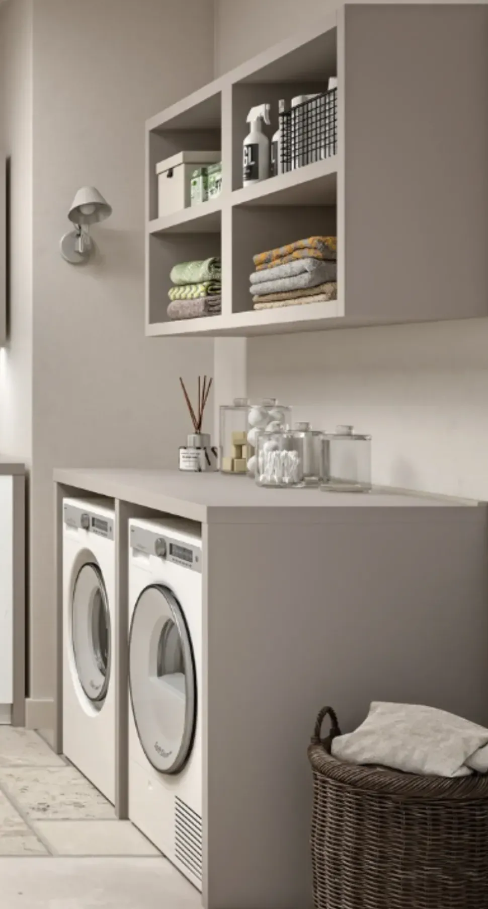 Mobile per la sala da bagno Mastella Mylaundry 16 in Offerta Outlet
