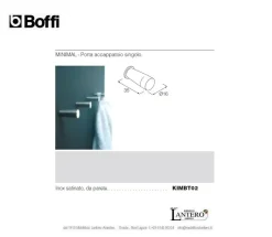 Mobile per la sala da bagno Boffi Boffi appendiabiti minimal kimbt02 a prezzo Outlet