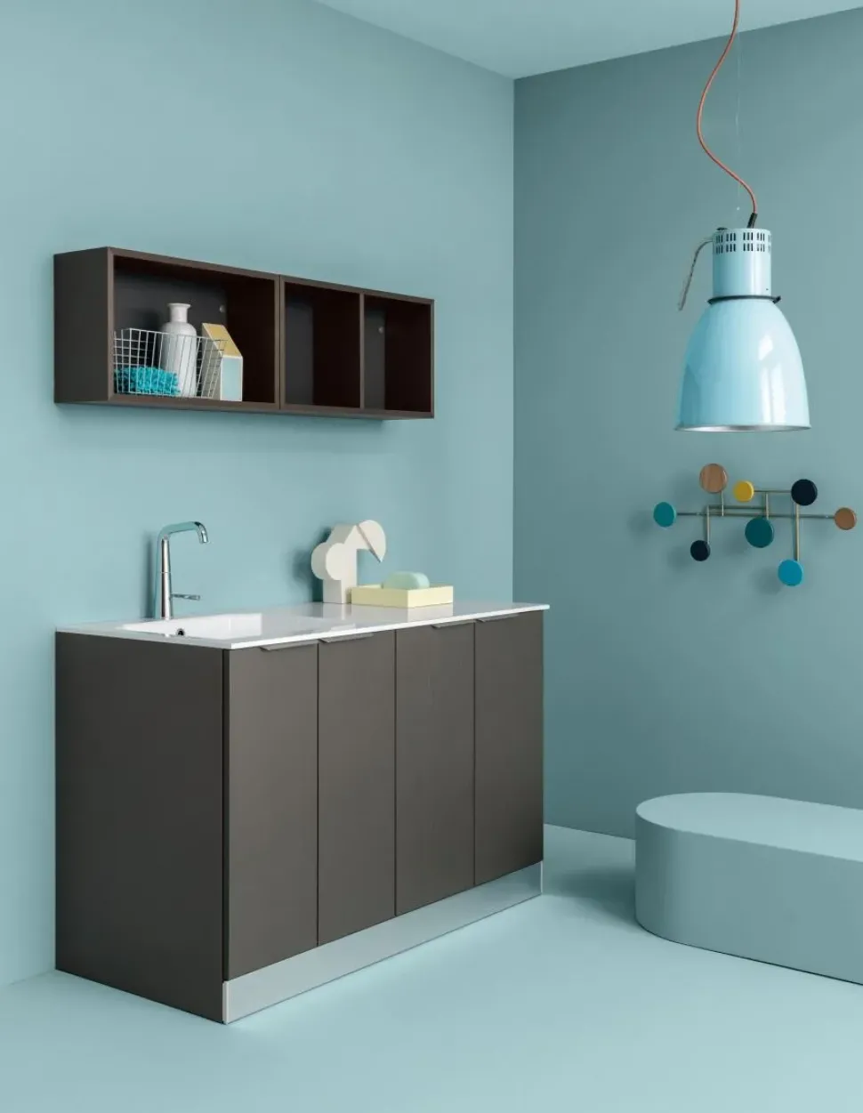 Mobile per la sala da bagno Compab Lab60 a prezzo Outlet