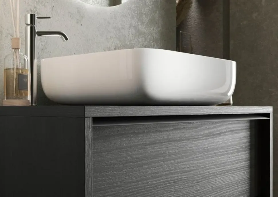 Mobile per la sala da bagno Md work Bagno completo come foto in Offerta Outlet