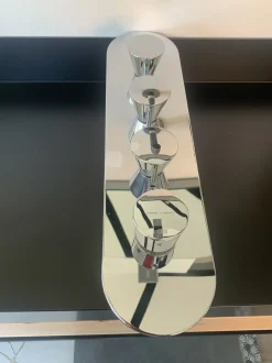 Mobile per la sala da bagno Gessi Cono gruppo doccia 3 vie termostatico parte esterna 45206 031 + parte incasso 43105 a prezzo scontato