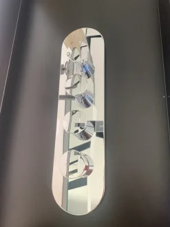 Mobile per la sala da bagno Gessi Cono gruppo doccia 3 vie termostatico parte esterna 45206 031 + parte incasso 43105 a prezzo scontato