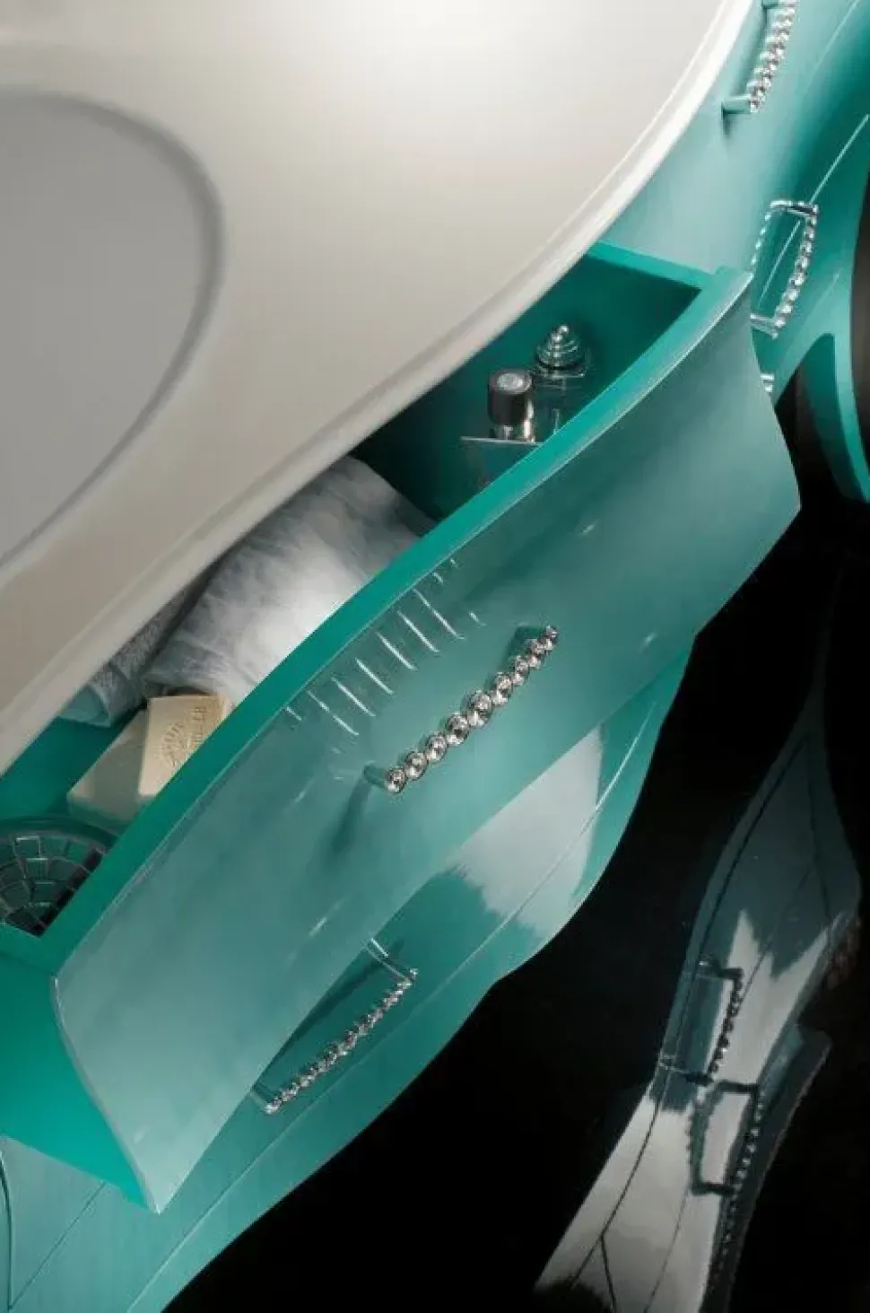 Mobile per la sala da bagno Collezione esclusiva Mobile bagno 6 cassetti a prezzo Outlet