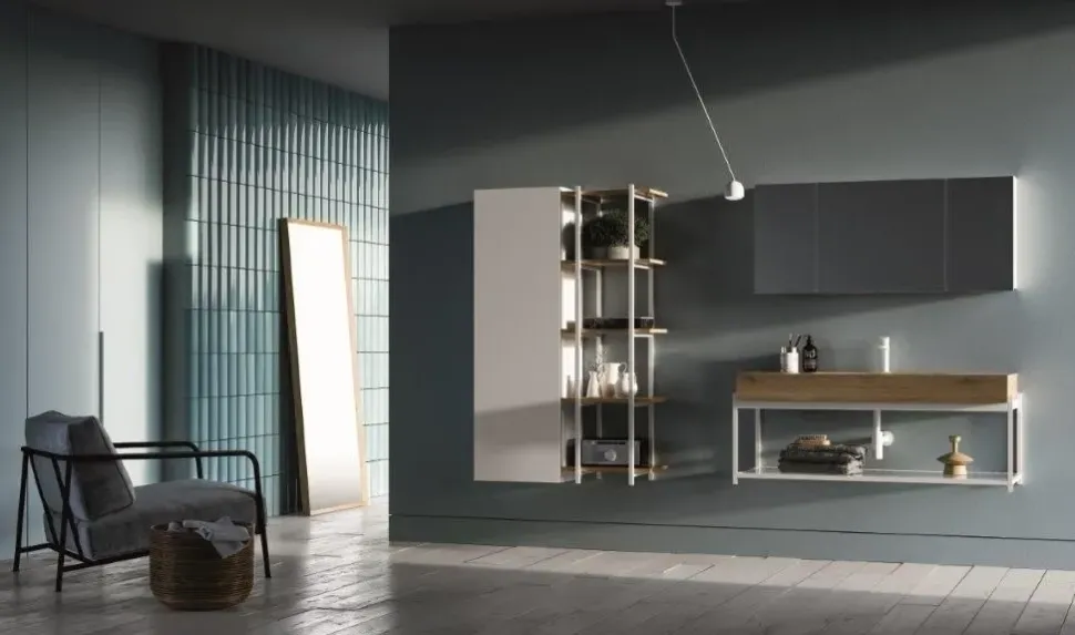 Mobile per la sala da bagno Birex Sidero 11535 a prezzo scontato