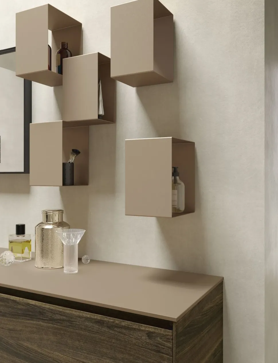 Mobile per la sala da bagno Baxar Bagno 07 system m2 a prezzo scontato