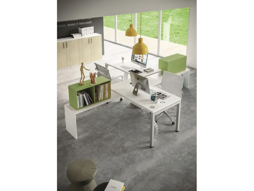 Mobile per ufficio in laccato opaco Of 62 Giessegi a prezzi convenienti