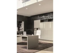 Mobile per ufficio in laccato lucido Of 68 Giessegi a prezzi outlet