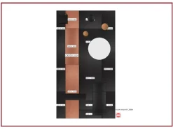 Mobile per un ingresso design modello Magnetika di Ronda design a prezzo Outlet