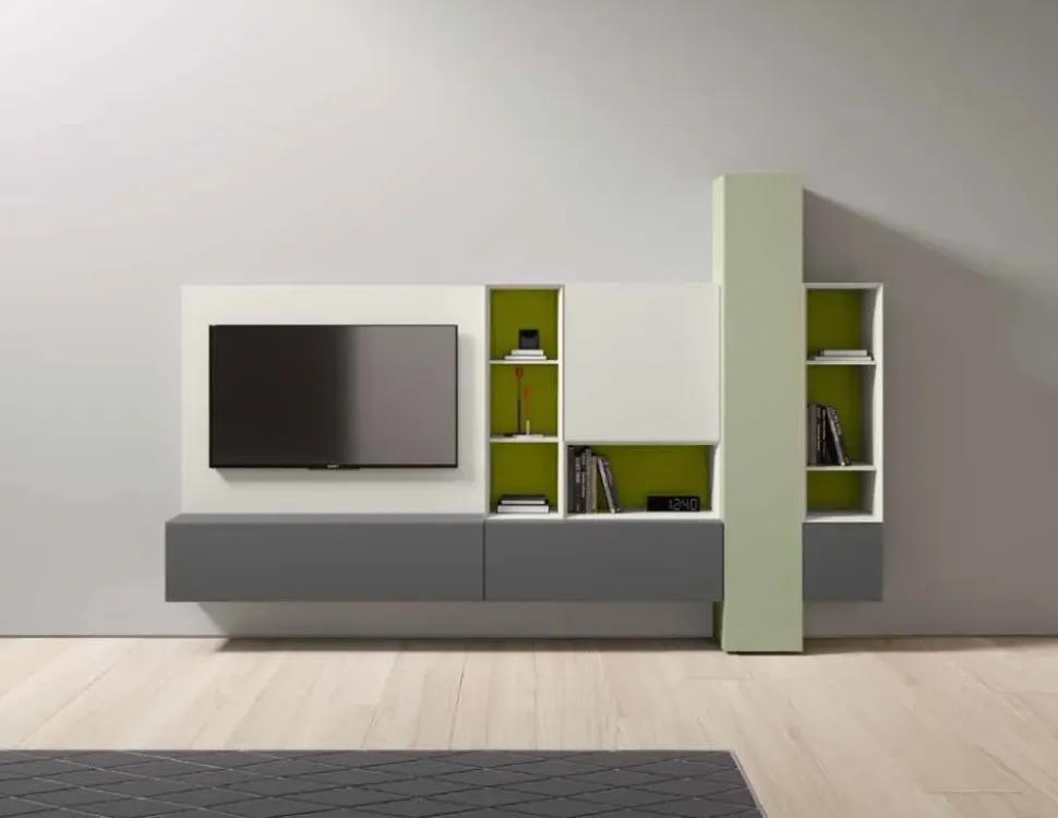 Mobile soggiorno di Pianca Spazio s412 scontato