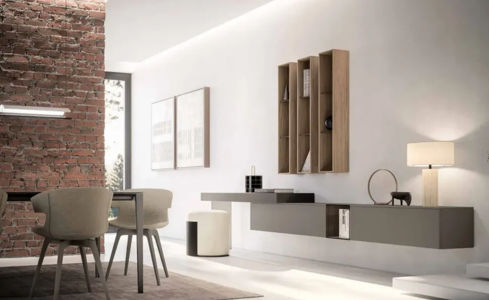 Mobile soggiorno modello Hng041 di Santalucia scontato -30%