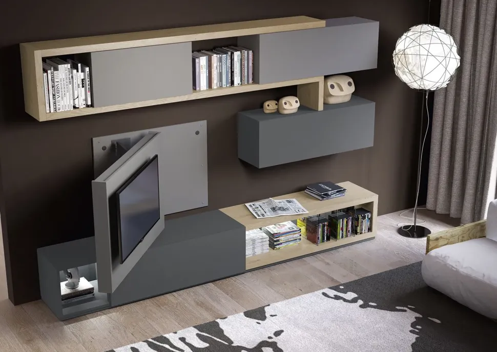 Mobile soggiorno modello Story 1 di Astor mobili a PREZZI OUTLET