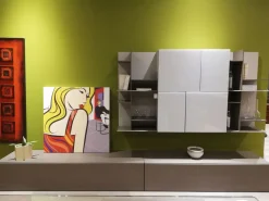 Mobile soggiorno modello Parete attrezzata di Accademia del mobile a PREZZI OUTLET