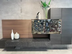 Mobile soggiorno modello Parete attrezzata di Duebitalia a PREZZI OUTLET