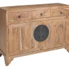 Mobile soggiorno modello Mobile credenza zen 2 ante 3 cassetti    di Outlet etnico a prezzo Outlet