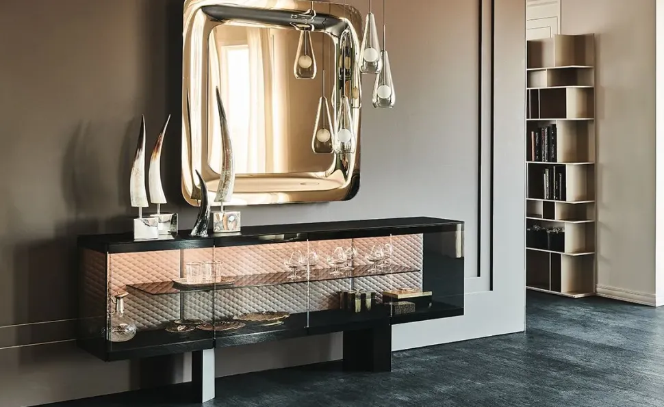 Mobile soggiorno modello Boutique di Cattelan italia a PREZZI OUTLET