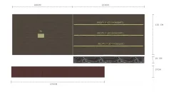 Mobile soggiorno modello Outlet living binova roma di Binova a PREZZI OUTLET