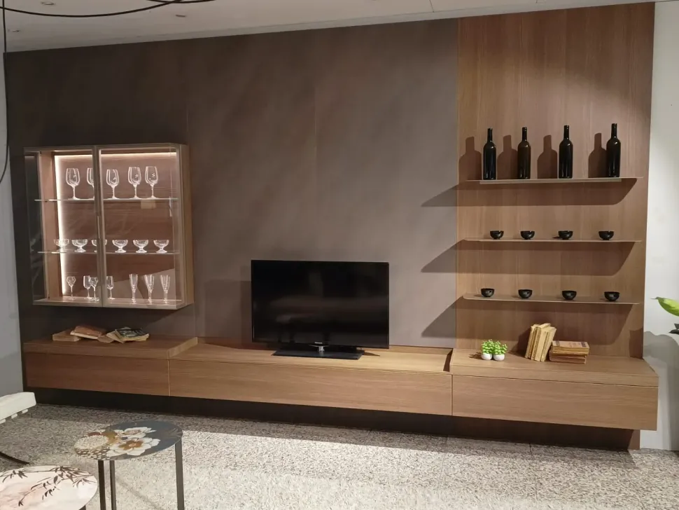 Mobile soggiorno modello Atlante glove di Tomasella a PREZZI OUTLET