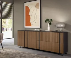 Mobile soggiorno modello Rm1 di Artigianale in Offerta Outlet