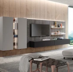 Mobile soggiorno modello Skyline di Astor mobili scontato -30%