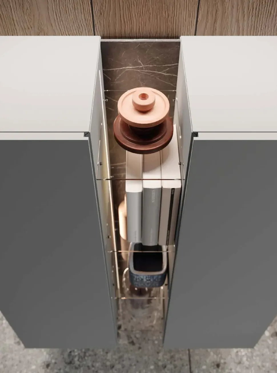 Mobile soggiorno modello Skyline di Astor mobili scontato -30%