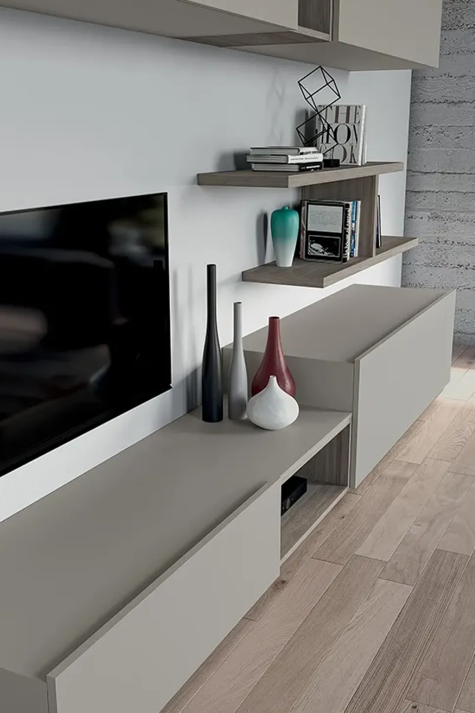 Mobile soggiorno modello Tokyo di Santalucia scontato -35%