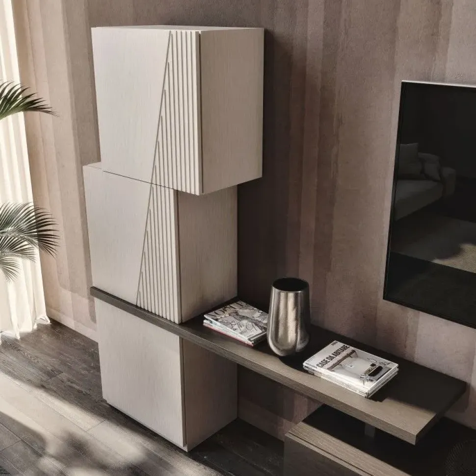 Mobile soggiorno modello Nova comp 14 di Mobilificio bellutti a PREZZI OUTLET