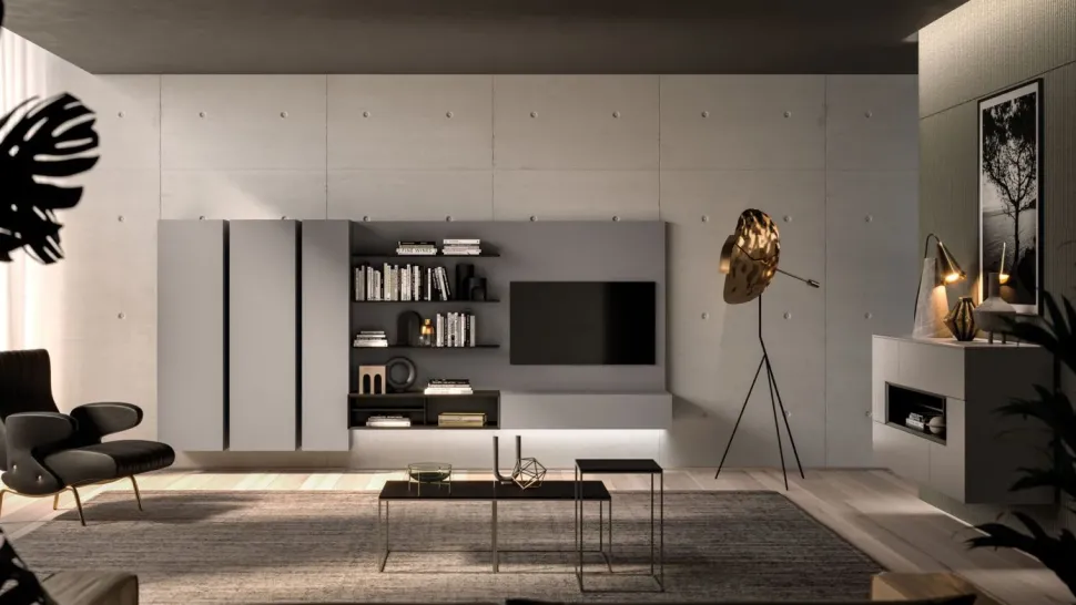 Mobile soggiorno modello 1 yad di Orme scontato -37%