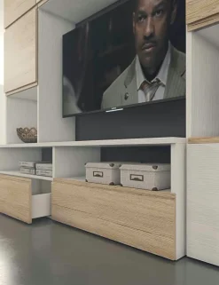 Mobile soggiorno modello Lions linea oak 1 di Collezione esclusiva a PREZZI OUTLET