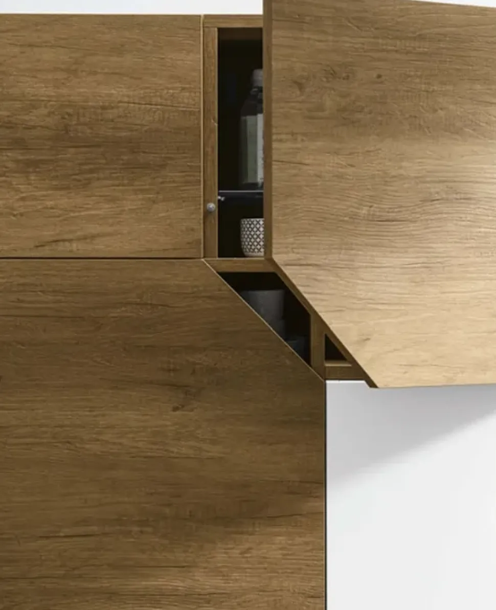 Mobile soggiorno modello Atlante di Tomasella scontato -30%