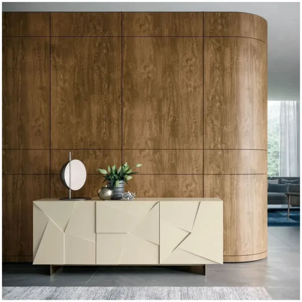 Mobile soggiorno modello Concrete di Dall'agnese in Offerta Outlet