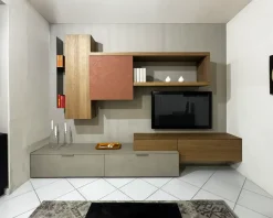 Mobile soggiorno modello Kosmos di Mercantini scontato -30%