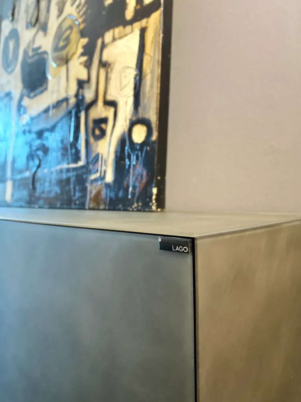 Mobile soggiorno modello Xglass di Lago in Offerta Outlet