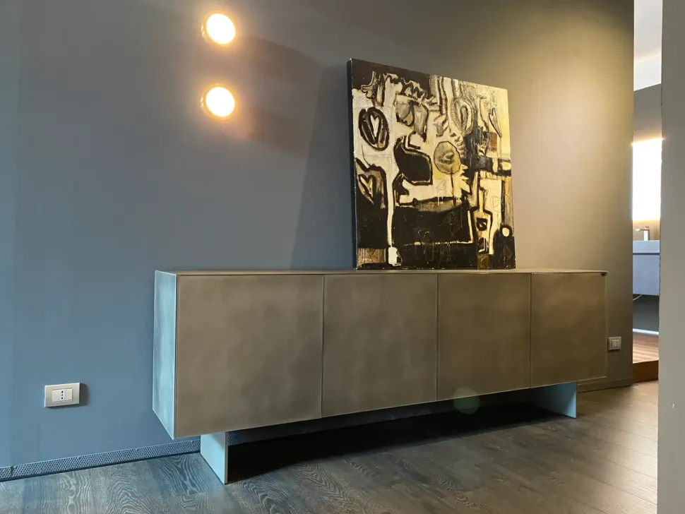 Mobile soggiorno modello Xglass di Lago in Offerta Outlet