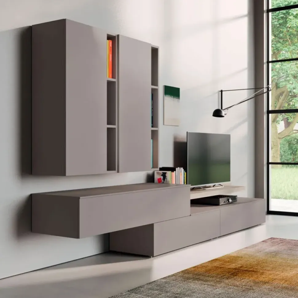 Mobile soggiorno modello Day 11 soggiorno di Collezione esclusiva a PREZZI OUTLET