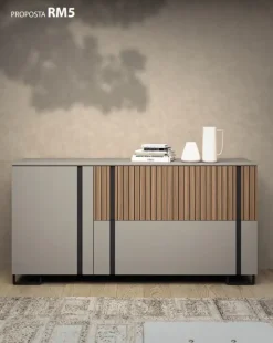 Mobile soggiorno modello Rm5 di Artigianale a prezzo Outlet