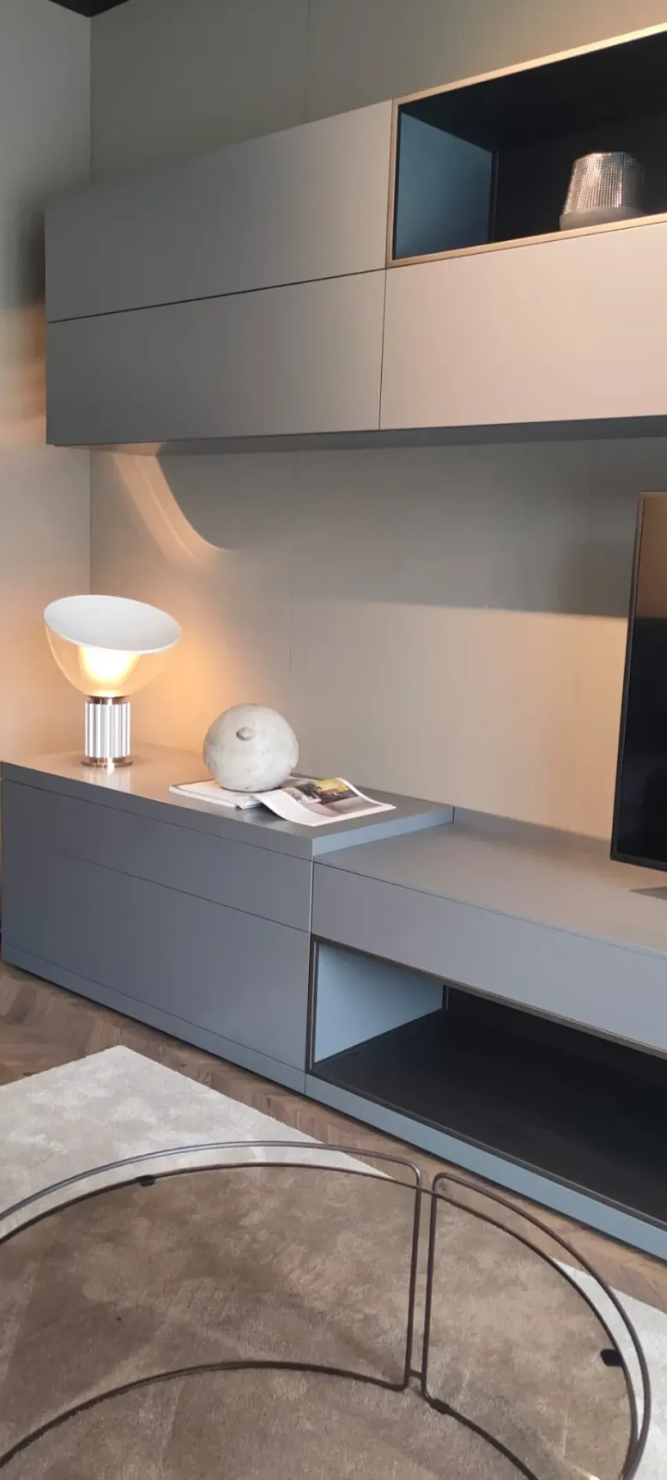 Mobile soggiorno modello Parete living novamobili di Novamobili scontato -50%