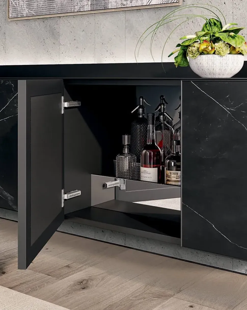 Mobile soggiorno modello Slim air di Dall'agnese a PREZZI OUTLET