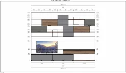 Mobile soggiorno modello Soggiorno mito 5.0 di Imab group a PREZZI OUTLET