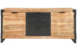 Mobile soggiorno modello Madia industriale iron 2 ante 3 cassetti di Outlet etnico a PREZZI OUTLET