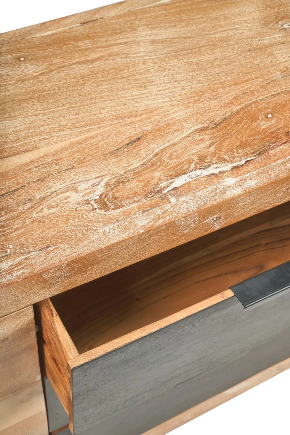 Mobile soggiorno modello Madia industriale iron 2 ante 3 cassetti di Outlet etnico a PREZZI OUTLET