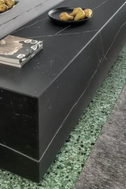 Mobile soggiorno modello Plenum xglass madia lago 0833 di Lago a PREZZI OUTLET