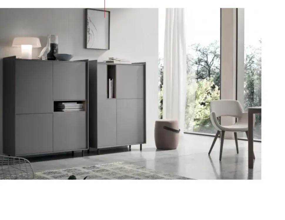 Mobile soggiorno modello Laila la003 e la004 di Maronese acf a prezzo scontato