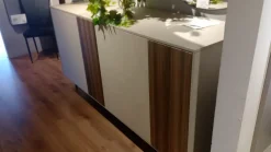 Mobile soggiorno modello Madia  cannettata  di Imab a prezzo Outlet