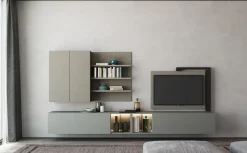 Mobile soggiorno modello Full 360 di Astor mobili a PREZZI OUTLET