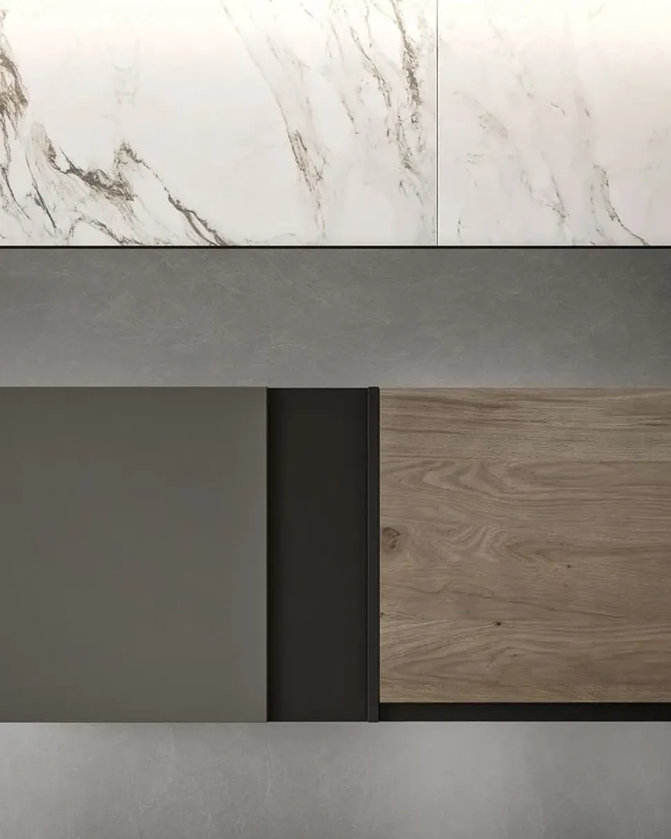 Mobile soggiorno modello Slim 08 di Dall'agnese scontato -33%